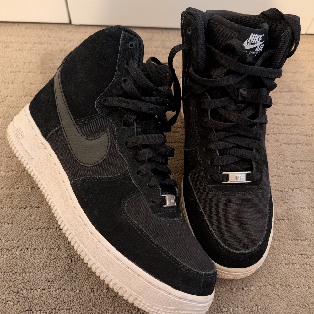 Nike Black High-Top Sneakers